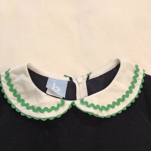 Bella Bliss Navy Corduroy Dress